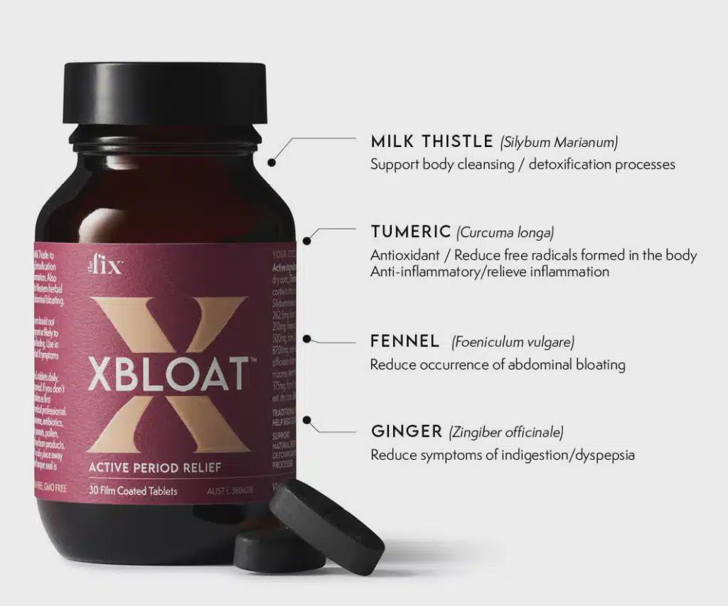 The Fix period tablets for bloating - XBLOAT